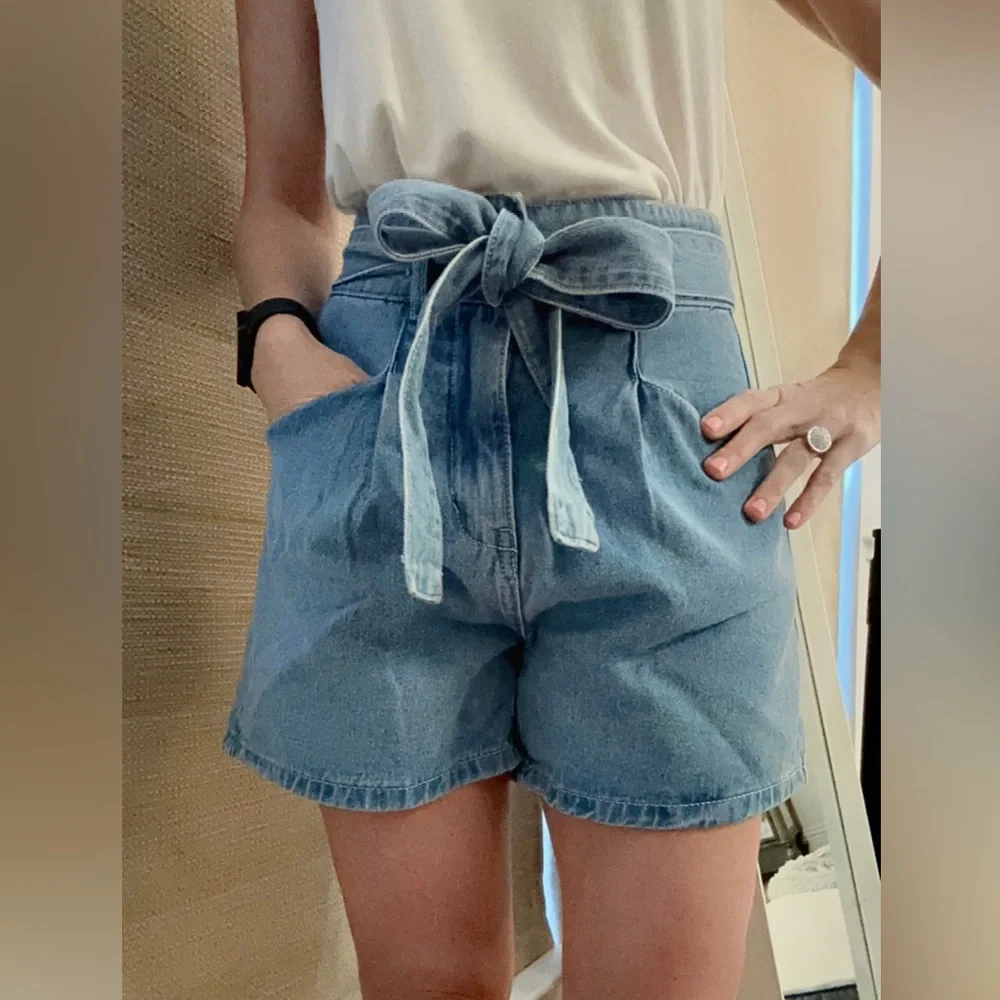 NWT! Wishlist High-Waisted Denim Shorts - Picture 8 of 14